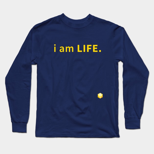 I am Life Long Sleeve T-Shirt by DrDragos